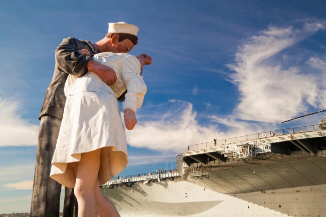 Unconditional Surrender Statue