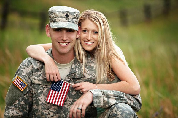 military dating