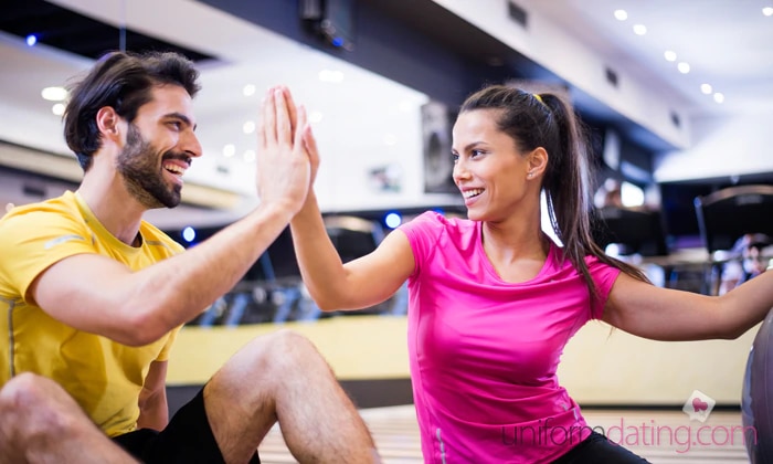 meet men in a gym